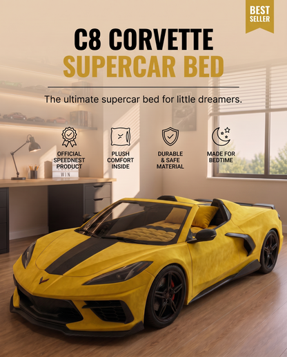 SpeedNest™ - Kids SuperCars bed